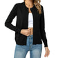 🎉 LIMITED TIME 50% OFF! 🧥 Women's Classic Crew Neck Cardigan – 50K+ Sold! Slim-Fit Design & Full Button Front 💝