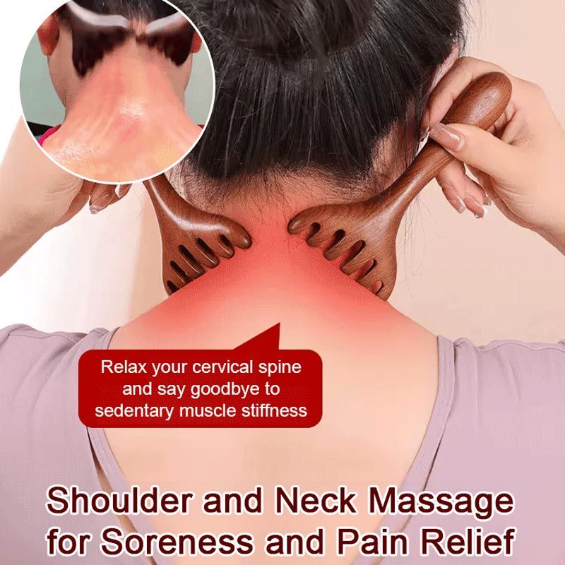 🔥 BUY 1 GET 1 FREE! ✨Six-claw Meridian Massage Comb🌿💆‍♀️