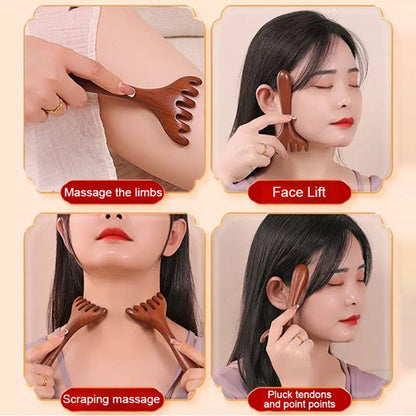 🔥 BUY 1 GET 1 FREE! ✨Six-claw Meridian Massage Comb🌿💆‍♀️