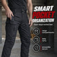 Men Waterproof Slim Fit Cargo Trousers