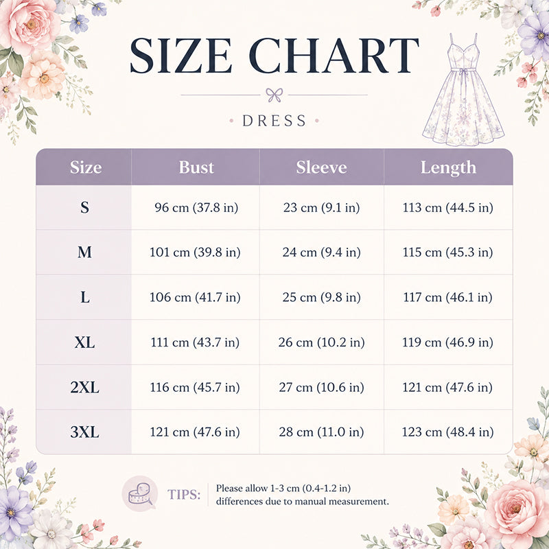 🔥Hot Sale 50% OFF🔥Hide the Tummy Flatteringly! Floral Print Dress – Breeze Through Summer 🌸