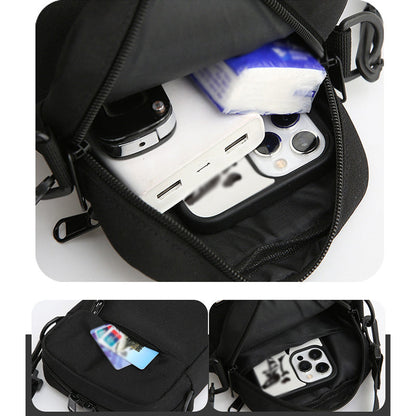 Compact Multi-Pocket Crossbody Phone Bag