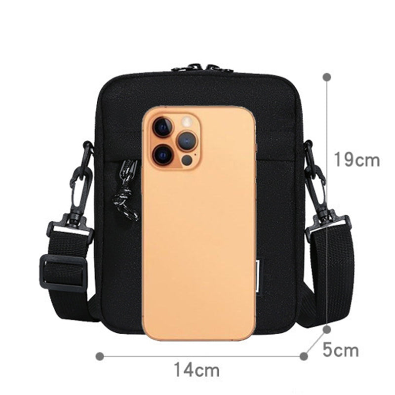 Compact Multi-Pocket Crossbody Phone Bag