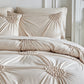 🎉 2026 Sale — Over 28,000 Sold! 🧵 Pinch Pleat Duvet Cover Set｜Wrinkle-Resistant Luxury Bedding ✨