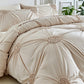🎉 2026 Sale — Over 28,000 Sold! 🧵 Pinch Pleat Duvet Cover Set｜Wrinkle-Resistant Luxury Bedding ✨