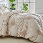 🎉 2026 Sale — Over 28,000 Sold! 🧵 Pinch Pleat Duvet Cover Set｜Wrinkle-Resistant Luxury Bedding ✨