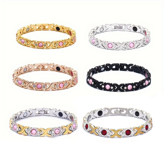 🏆LAST DAY SALE 75% OFF🔥Women's Elegant Adjustable Rhinestone Bracelet