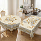 🌸LIMITED-TIME 50% OFF!⏰Waterproof Gold Rose Tablecloth