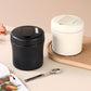 ⏳Time-Limited Special⏰Vacuum Insulated Food Jar with Folding Spoon – Keeps hot/cold for 12h – Leak-proof & portable – perfect for lunch, travel or office 🥄🌿✨