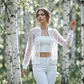🎉 2026 Sale — Over 37,000 Sold! 👗 Women's Summer Floral Sheer Mesh Jacket – Breathable & Elegant Embroidery 🌸