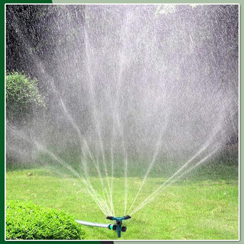 360-Degree Rotating Garden Sprinkler