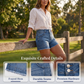 Women’s Casual Stretch Denim Shorts