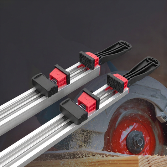 🔥50% OFF NOW🪵Woodworking Straight‑Edge Cutting Guide Clamp‑Precision Saw Guide for Circular Saw & DIY Wood Projects