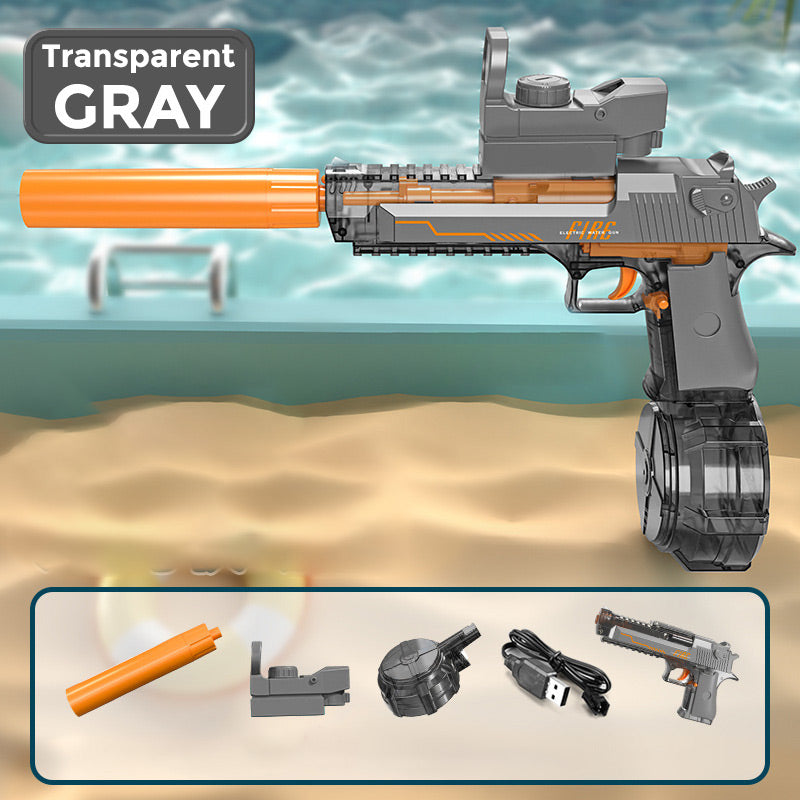 🔥50% OFF NOW⚡Rechargeable Electric Water Gun with Fast Spray‑Long Range Shooting for Summer Outdoor Fun