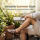 🔥50% OFF NOW🌊Men Roman‑Style Sandals‑Soft‑Sole Summer Casual Beach‑Walking Shoes
