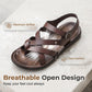 🔥50% OFF NOW🌊Men Roman‑Style Sandals‑Soft‑Sole Summer Casual Beach‑Walking Shoes