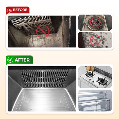 🔥50% OFF NOW🧴Heavy‑Duty Degreaser Spray‑Fast‑Acting Oil & Grease Remover for Kitchen, Garage and Car Surfaces
