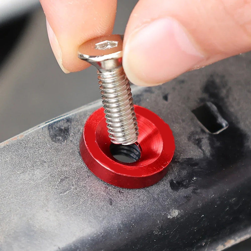🔥50%‑OFF NOW🔩10‑Pcs Automotive Universal Screw Spacers‑Heavy‑Duty Mount Spacers for Vehicle Installation & Repair
