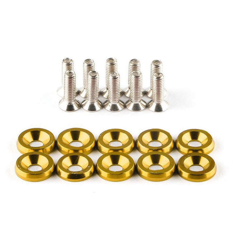 🔥50%‑OFF NOW🔩10‑Pcs Automotive Universal Screw Spacers‑Heavy‑Duty Mount Spacers for Vehicle Installation & Repair