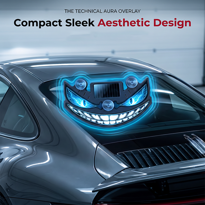👹 2026 Sale — Over 14,000 Sold! ☀️ Solar Devil Eye LED Car Warning Light – Smart & Auto-Activated 🚗