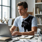 Men's Breathable Graphic Printed T-Shirt