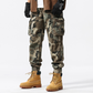 🔥50% OFF NOW🪖Men’s Camouflage Cuffed Cargo Pants Multi-Pocket Casual Outdoor Trousers