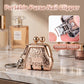 Foldable Purse-Shaped Nail Clipper Keychain
