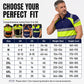 Men's High Visibility Round-Neck Top