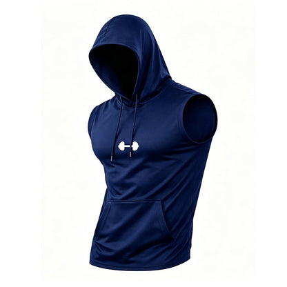🎉 LIMITED TIME 50% OFF! 💪 Men's Athletic Sleeveless Hoodie Vest – Maximum Mobility & Lightweight Breathable Fabric 🏋️