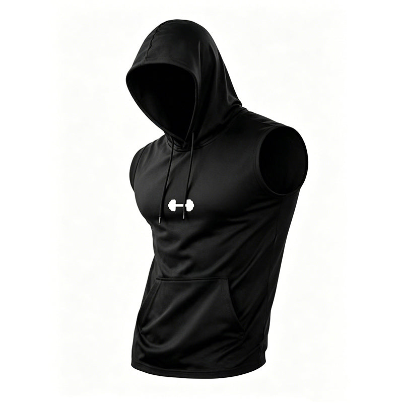 🎉 LIMITED TIME 50% OFF! 💪 Men's Athletic Sleeveless Hoodie Vest – Maximum Mobility & Lightweight Breathable Fabric 🏋️