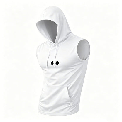 🎉 LIMITED TIME 50% OFF! 💪 Men's Athletic Sleeveless Hoodie Vest – Maximum Mobility & Lightweight Breathable Fabric 🏋️