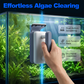 🔥50% OFF NOW🐠Magnetic Aquarium Glass Cleaner Tool, Double-Sided Floating Algae Scraper for Fish Tank