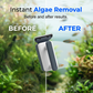 🔥50% OFF NOW🐠Magnetic Aquarium Glass Cleaner Tool, Double-Sided Floating Algae Scraper for Fish Tank