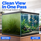 🔥50% OFF NOW🐠Magnetic Aquarium Glass Cleaner Tool, Double-Sided Floating Algae Scraper for Fish Tank