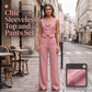 Women's Chic Sleeveless Top and Pants Set
