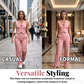 Women's Chic Sleeveless Top and Pants Set