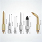 Grease Gun Needle Nozzle Set