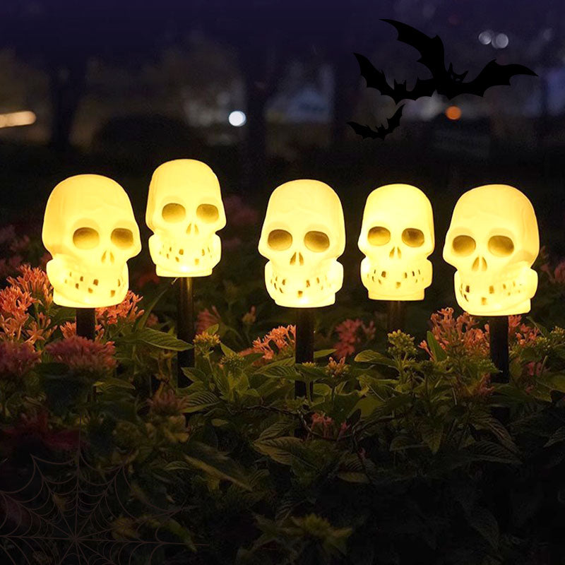 Halloween Pumpkin Garden Stake Solar Light