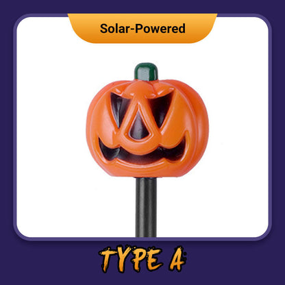 Halloween Pumpkin Garden Stake Solar Light