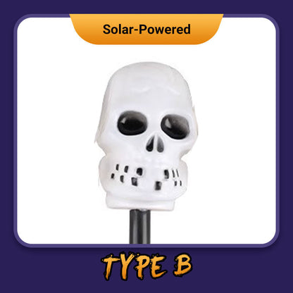 Halloween Pumpkin Garden Stake Solar Light