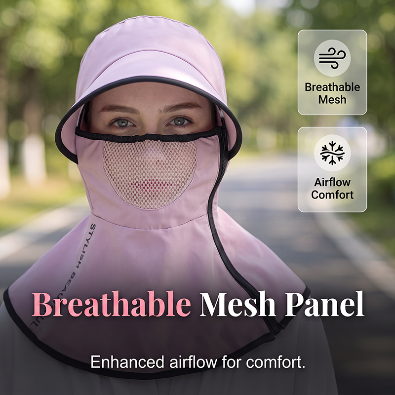 🎉 50% OFF! 🚴‍♀️ Viral Cycling Sun Hat – Full Shield, Zero Fog ✨