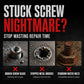 High-Speed Steel Damaged Screw Extractor Set