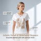 Women Casual Two Piece Set V Neck Tee and Cropped Pants