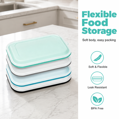 🍱 Finally, a lunch box that doesn't leak, weigh you down, or poison you with chemicals. Lightweight, BPA-free, dishwasher-safe. Lunch game = upgraded. 😎