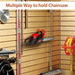 Heavy-Duty Wall Mount Chainsaw Hanger