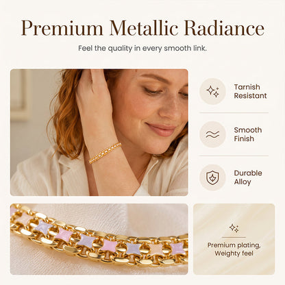 🌸 50% OFF NOW! 🌸Women's Spliced Gold Chain Bracelet