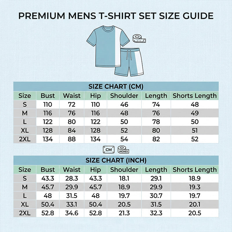 🎉 2026 Sale — Over 51,000 Sold! 👕 Summer Casual Breathable 2-Piece Set for Men – Camp Collar & Shorts ☀️