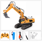 Heavy-Duty Alloy Remote Control Excavator Toy