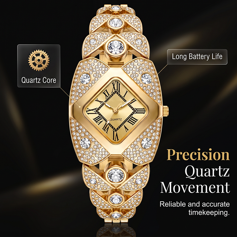 Women's Elegant Quartz Bracelet Watch