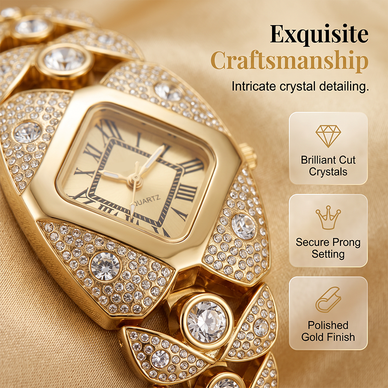 Women's Elegant Quartz Bracelet Watch